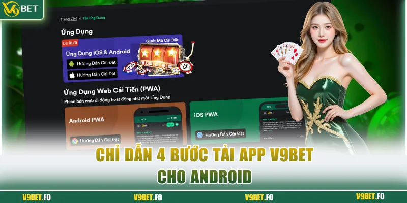 chi dan 4 buoc tai app v9bet cho android 1 Chỉ dẫn 4 bước tải app V9bet cho Android