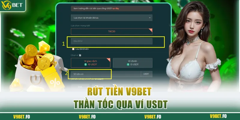 rut tien v9bet than toc qua vi usdt Rút tiền V9bet thần tốc qua ví USDT